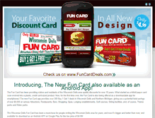 Tablet Screenshot of dellsfuncard.com